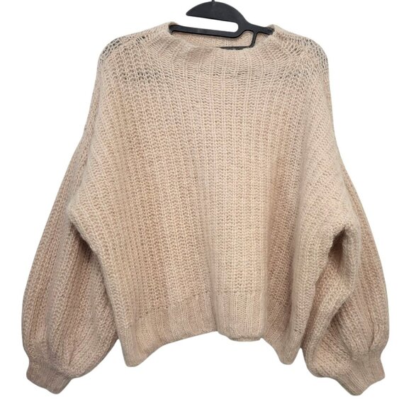 Sézane Barry Sweater Mohair Alpaca Blend Jumper - Picture 7 of 11